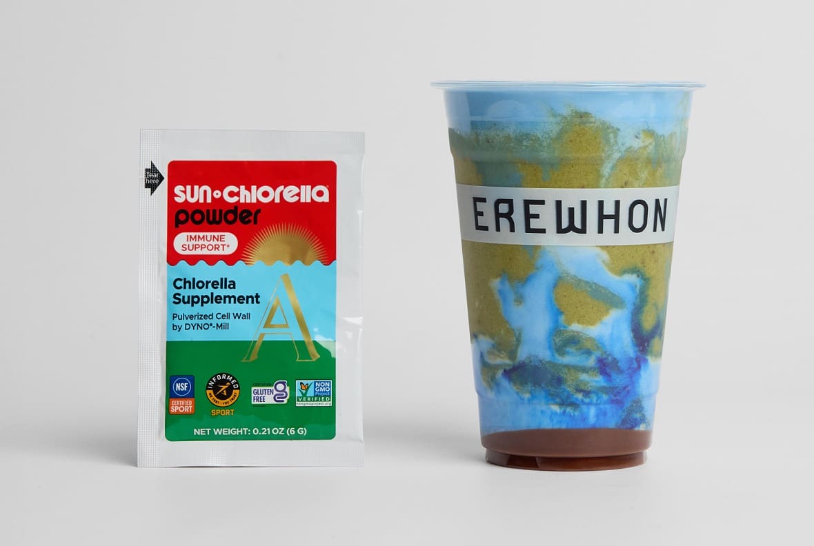 The Deeper Wellness, the new Smoothie by Erewhon feat Sun Chlorella